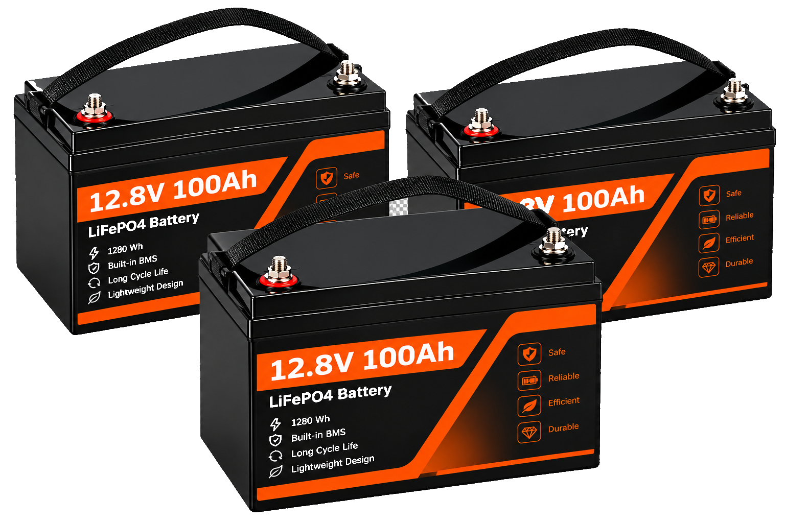 Lithium-Batteriespeicher (3x) des RoadPower Titan